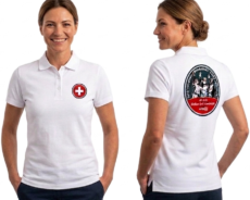 Limitierte Sonderedition Poloshirt Damen «Bundesfeier»