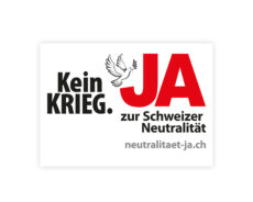 Stangenfahne «Neutralität-Ja»